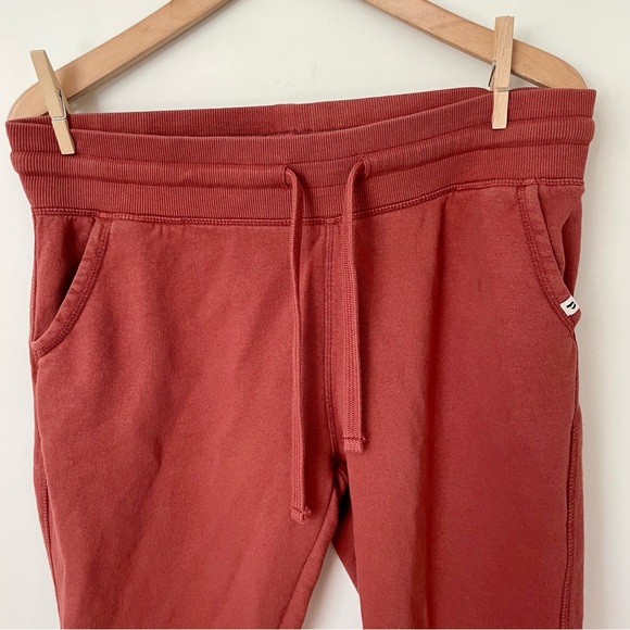 Pact Organic Cotton Jogger Sweatpants Burgundy - Picture 4 of 8